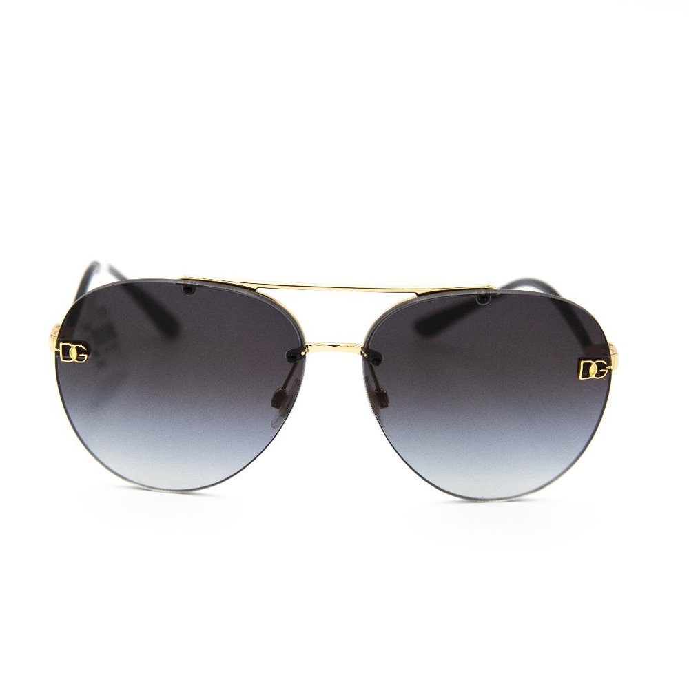 Dolce & Gabbana Aviators w/ Gold Trim